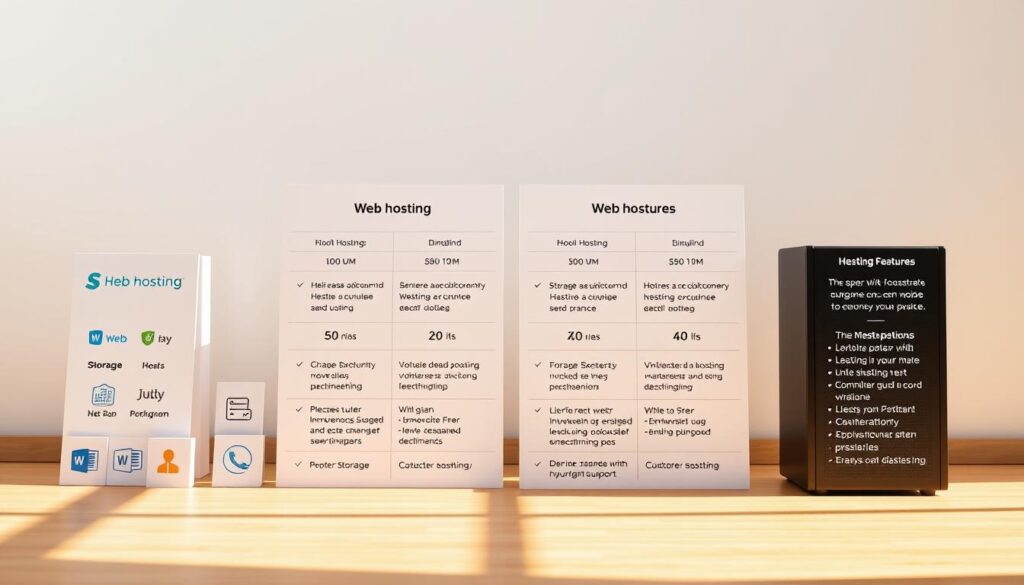 comparing hosting providers