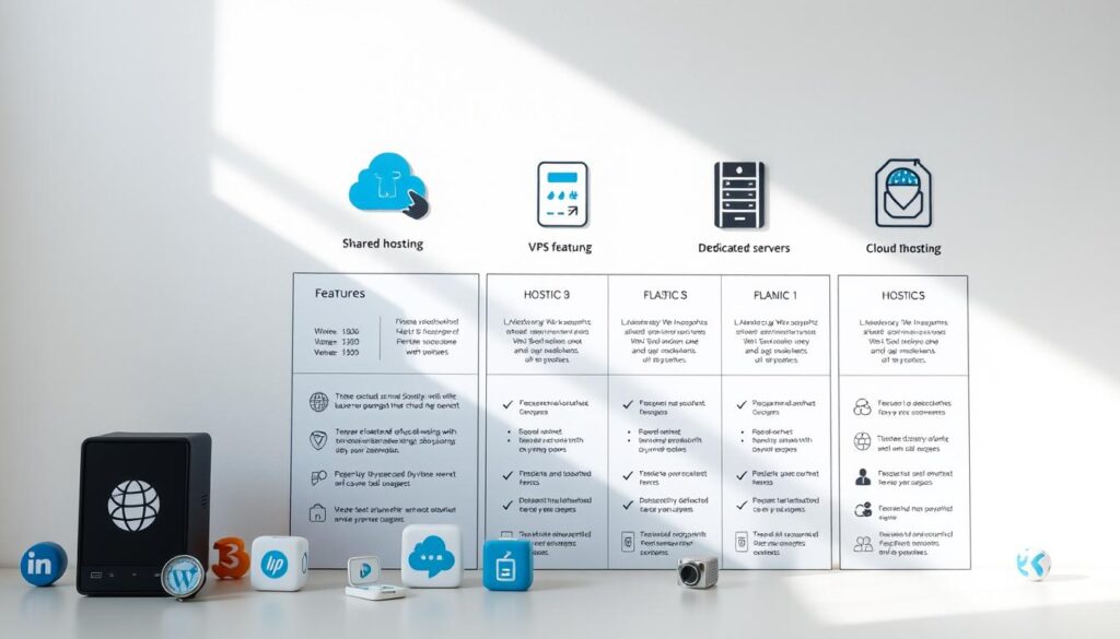 types of web hosting comparison types of web hosting comparison