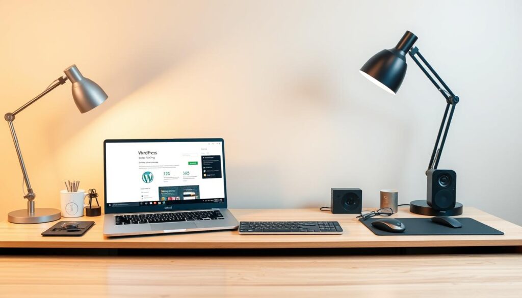 wordpress hosting setup