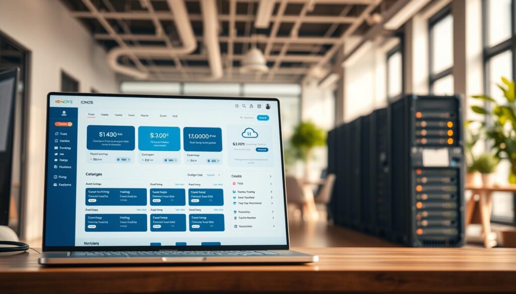 IONOS scalable hosting options