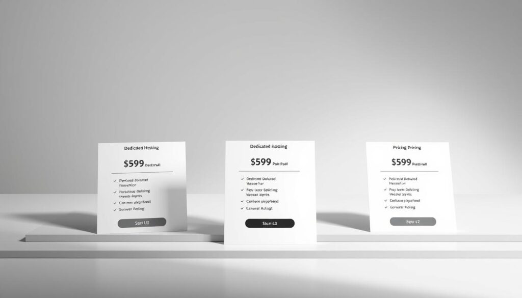 dedicated hosting pricing plans