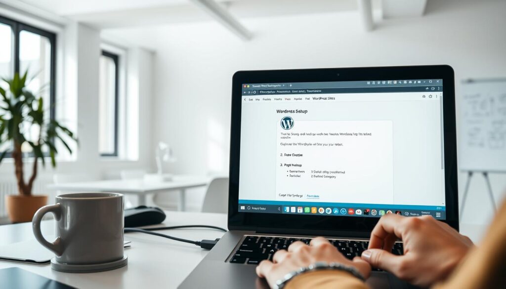 wordpress site setup process wordpress site setup process